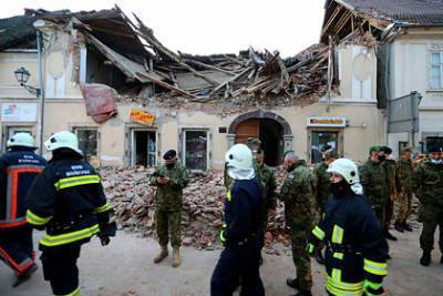 Число жертв землетрясения в Хорватии возросло