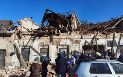 В Хорватии под руинами нашли еще одну жертву землетрясения