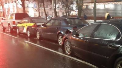 В Минске произошло ДТП с участием 5 автомобилей