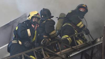 В МЧС сообщили о ликвидации открытого горения в здании в центре Москве
