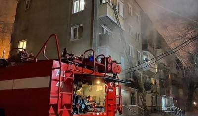 22 спасли и один погиб: в пятиэтажном доме Уфы произошёл пожар