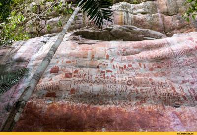 В отдаленной части Амазонки обнаружена крупнейшая в мире доисторическая коллекция наскальных изображений