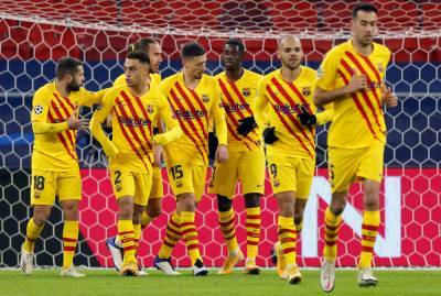 Барселона - единственная команда, выигравшая все 5 матчей группового этапа ЛЧ