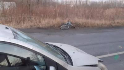В Металлострое иномарка сбила пенсионера на велосипеде. Мужчина скончался