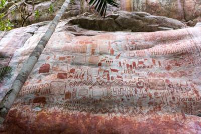 На Амазонке археологи нашли наскальные рисунки Ледникового периода