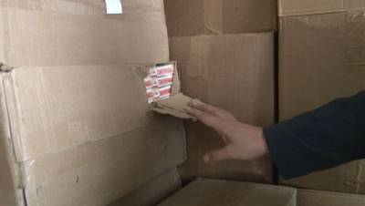 В Кузбассе у предпринимателя нашли контрафактные сигареты 6,8 млн рублей