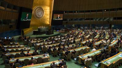 Генассамблея ООН проведет спецсессию из-за пандемии