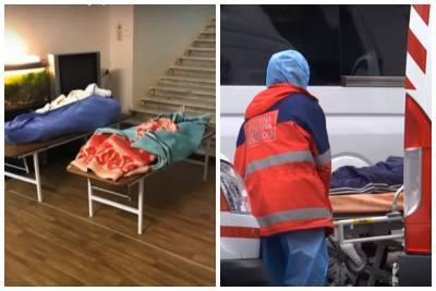 Скандал вспыхнул в "вирусной" больнице, усопшие лежат рядом с живыми: фото и видео