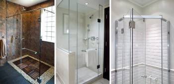 Стеклянная душевая – современный образ вашей ванной комнаты