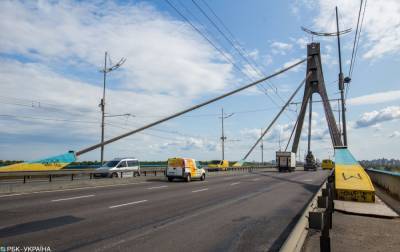 В Киеве на выходных ограничат движение по Северному мосту