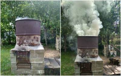 Как сделать печь для сжигания мусора на даче собственными руками