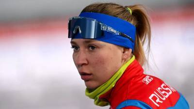 Биатлонистка Павлова не сдержала слёз после провала в спринте на этапе КМ в Контиолахти