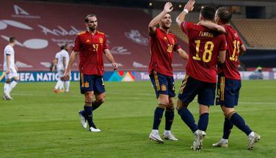 Италия в полуфинале Лиги наций сыграет с Испанией, Бельгия — с Францией