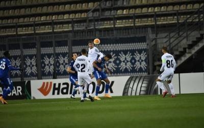 Заря - Лестер 1:0 видео гола и обзор матча Лиги Европы