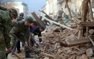В Хорватской Глине после землетрясения разрушены 90% домов