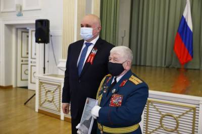 Сергей Цивилёв наградил участников боевых действий в горячих точках