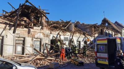 Сильное землетрясение в Хорватии погибло минимум семь человек