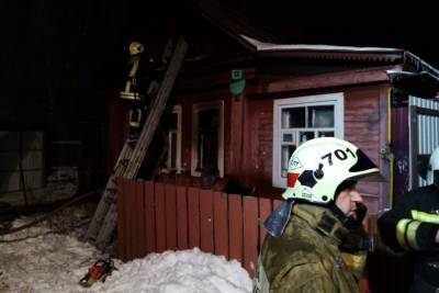 Крупный пожар с потерпевшими произошел в Иванове