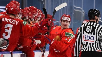 Российская молодежь разгромила Австрию на чемпионате мира