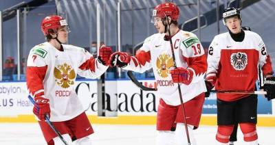 Хоккеисты молодежной сборной РФ обыграли команду Австрии