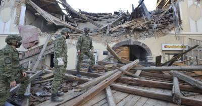 Землетрясение в Хорватии: семеро погибших, под завалами ищут выживших