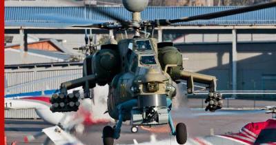 Новейшие вертолеты Ми-28НМ передали российским военным