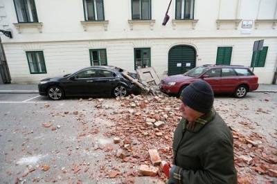 В Хорватии произошло мощное землетрясения: пострадало украинское посольство