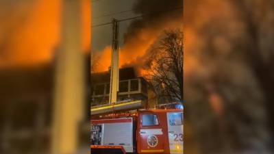 При пожаре в ресторане в Люберцах погиб человек