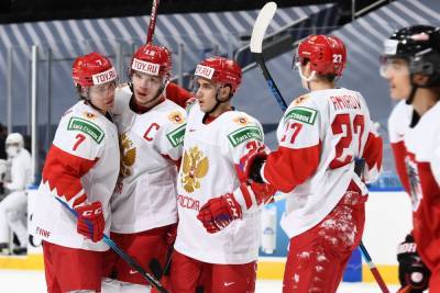Российским хоккеистам предстоит матч с лидером группы на МЧМ-2021