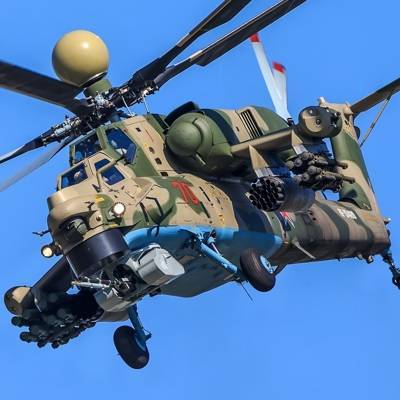 Два модернизированных вертолета Ми-28НМ поступили в ВС РФ