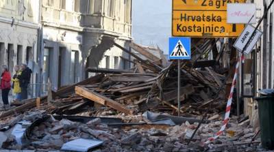 Новое землетрясение магнитудой 4,8 произошло в Хорватии