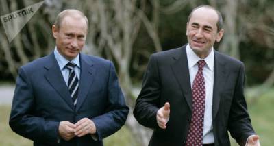 Владимир Путин поздравил Роберта Кочаряна с Новым годом и Рождеством