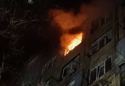 В Кропивницком горела жилая девятиэтажка, есть пострадавшие (фото)
