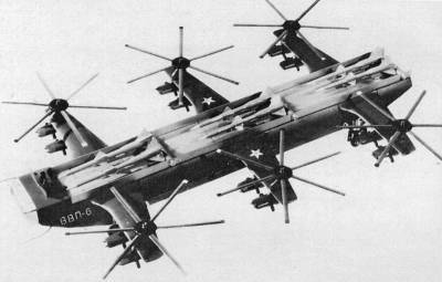 В США вспомнили о советском проекте вертолета-монстра