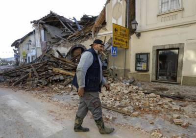В Хорватии – серия землетрясений, разрушен город, семь жертв