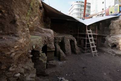 В Иордании во время коммунальных работ нашли древнеримские бани