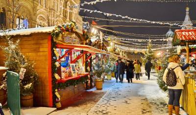 В новогоднюю ночь в Москве прогнозируют мокрый снег и слякоть