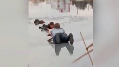 В Ростовской области студент университета спас мальчика, который провалился под лед
