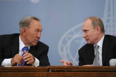 Путин и Назарбаев высоко оценили укрепление отношений России и Казахстана