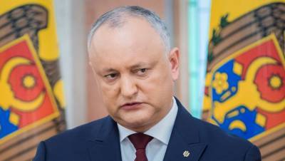 Бывший президент Молдавии Додон возглавил Партию социалистов
