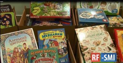 Новогодний дар для детской больницы Сперанского: 100 книг и 50 игр