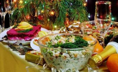 Что ставят на новогодний стол хозяйки в разных регионах Украины