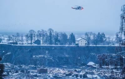 Вблизи столицы Норвегии произошел оползень: много пострадавших и пропавших без вести