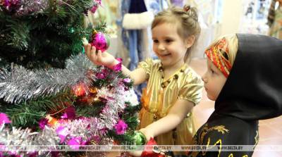 Банк развития поздравил с новогодними праздниками воспитанников столичного детского дома №7