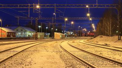 Экспресс-поезд из Киева в аэропорт Борисполь сошел с рельсов
