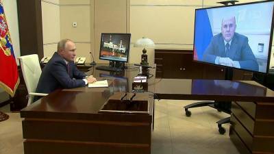 Развитие инфраструктуры и транспорта обсудил Владимир Путин в ходе рабочей встречи с Михаилом Мишустиным