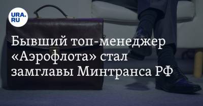 Бывший топ-менеджер «Аэрофлота» стал замглавы Минтранса РФ