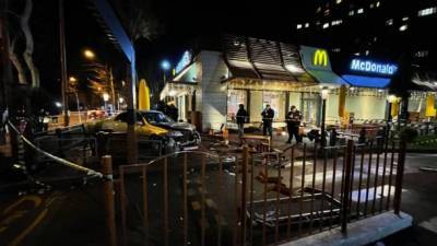 ДТП в одесском McDonald&#39;s: полицейские рассказали подробности