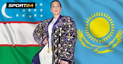 Как невеста Роналду Джорджина поссорила казахов и узбеков. Они поспорили из-за ее фото в национальном кафтане