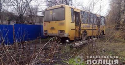 В Полтавской области школьный автобус попал в ДТП: есть травмированные